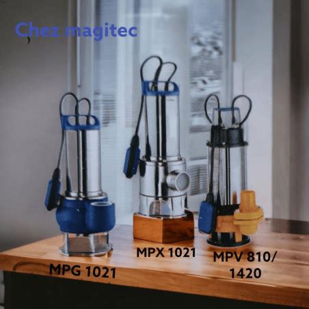 Liste des produits de la marque mega pompe .